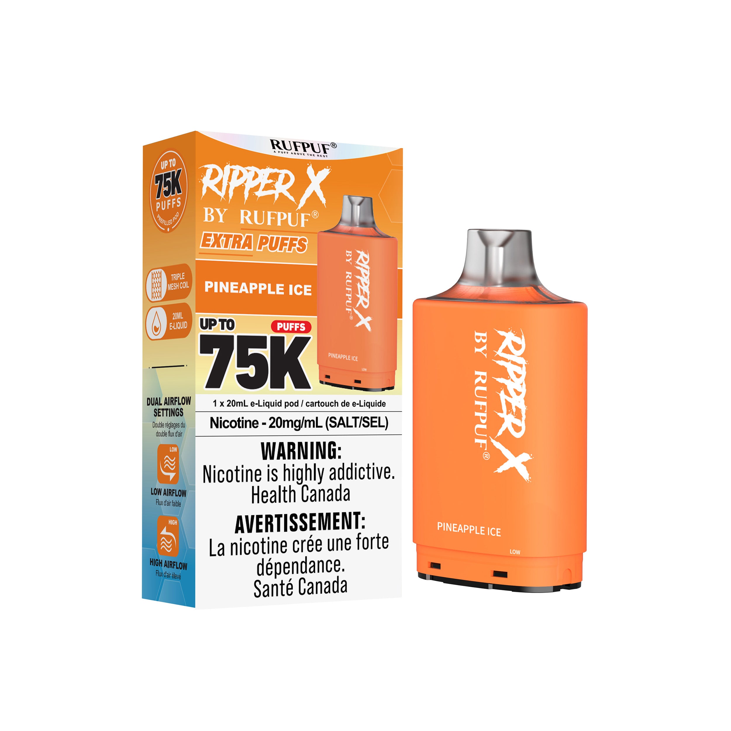 Rufpuf - Ripper X Pods (PROVINCIAL) (75k puffs)