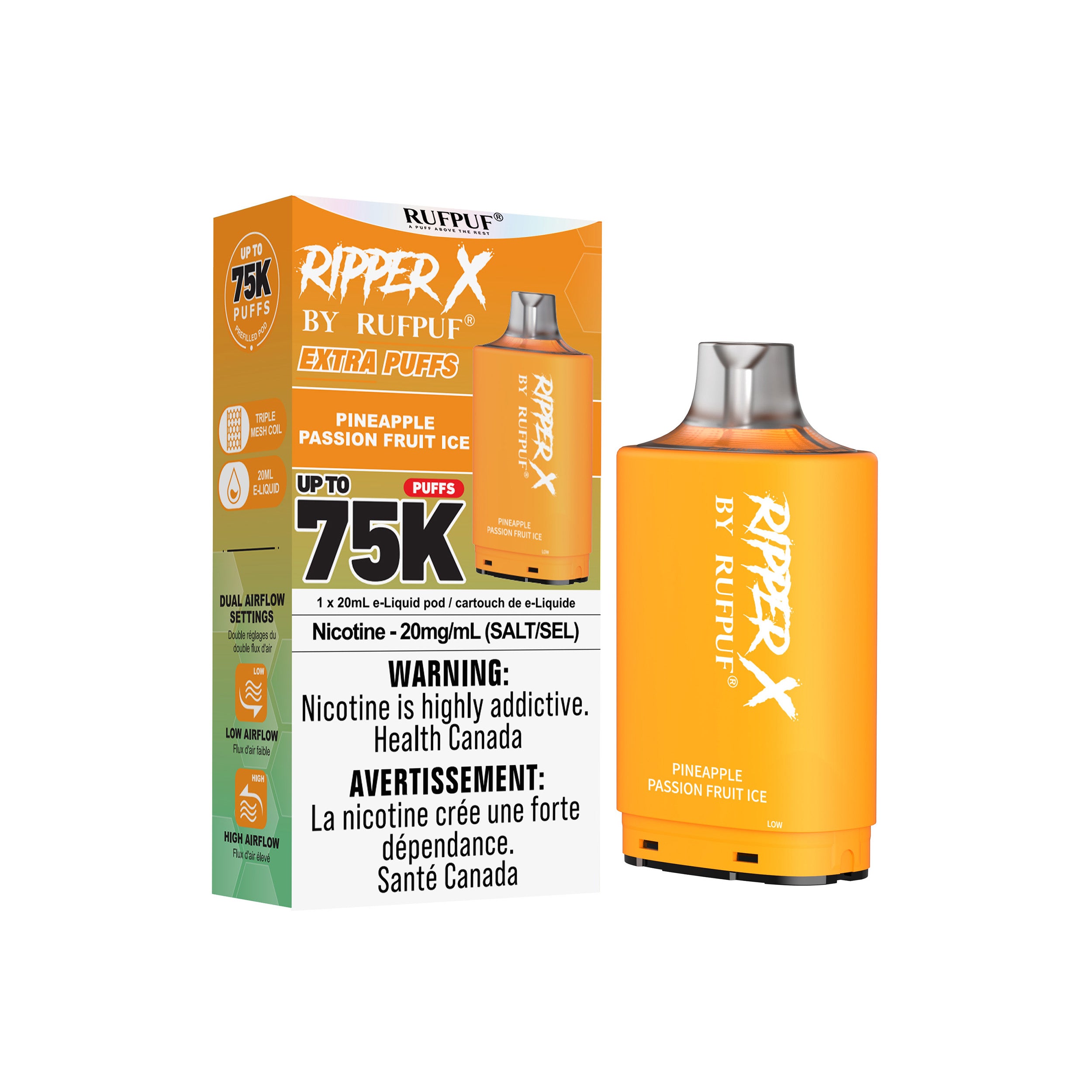 Rufpuf - Ripper X Pods (PROVINCIAL) (75k puffs)