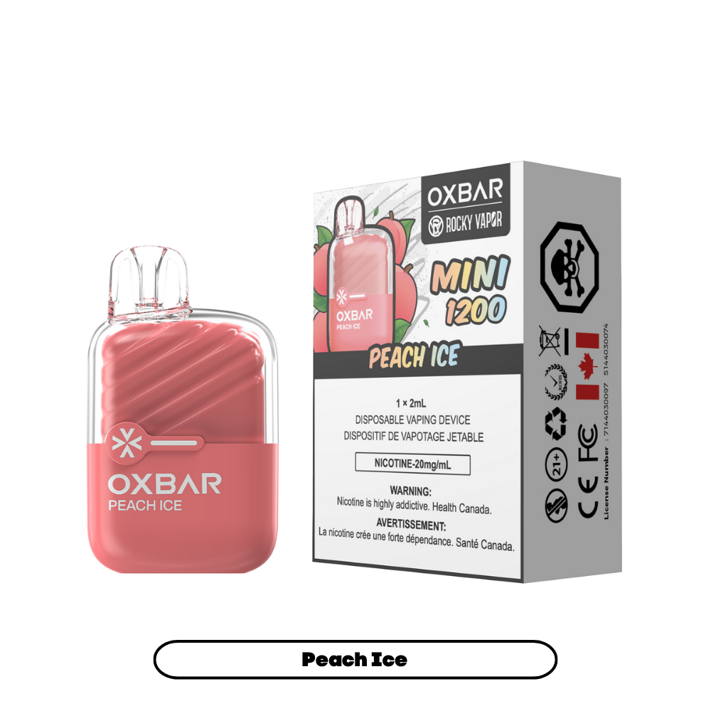 Oxbar Mini - Cigarette électronique jetable (PROVINCIALE) (1200 bouffées)