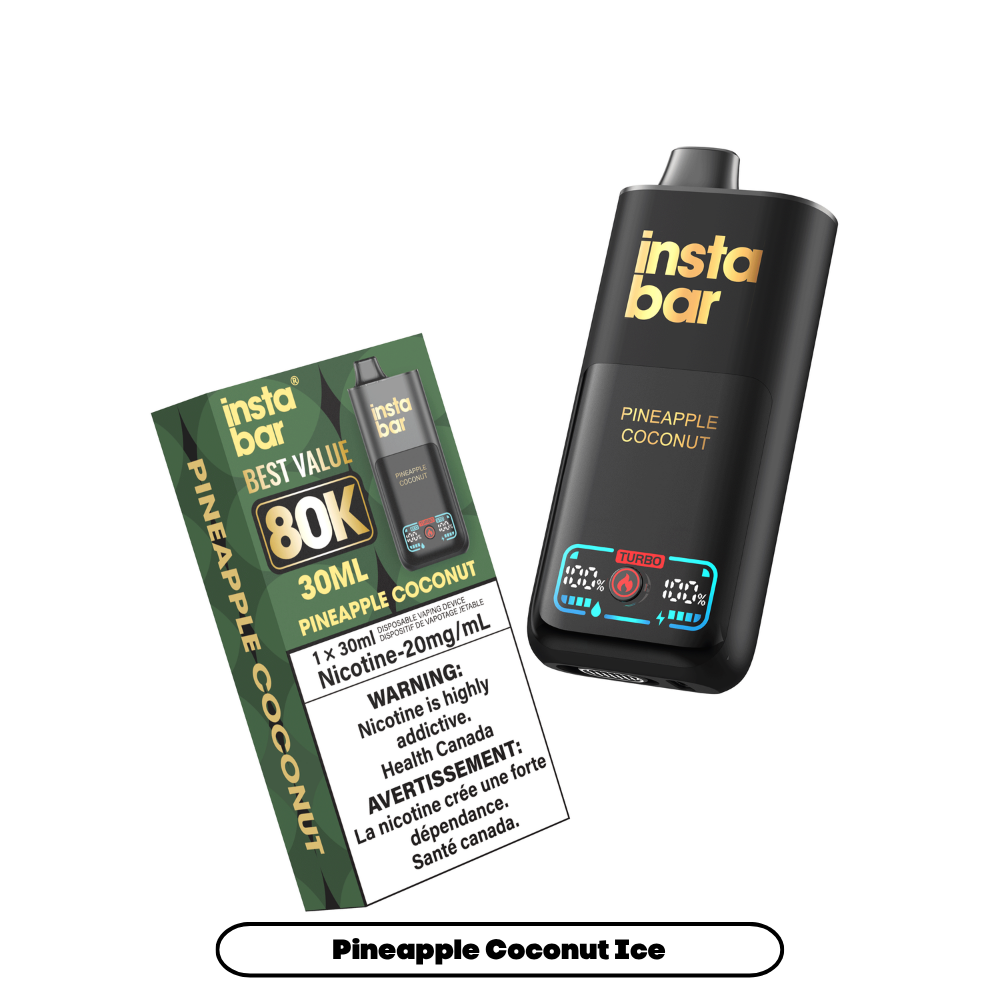Insta Bar 80K Disposable E-Cig (PROVINCIAL) (80k Puffs)