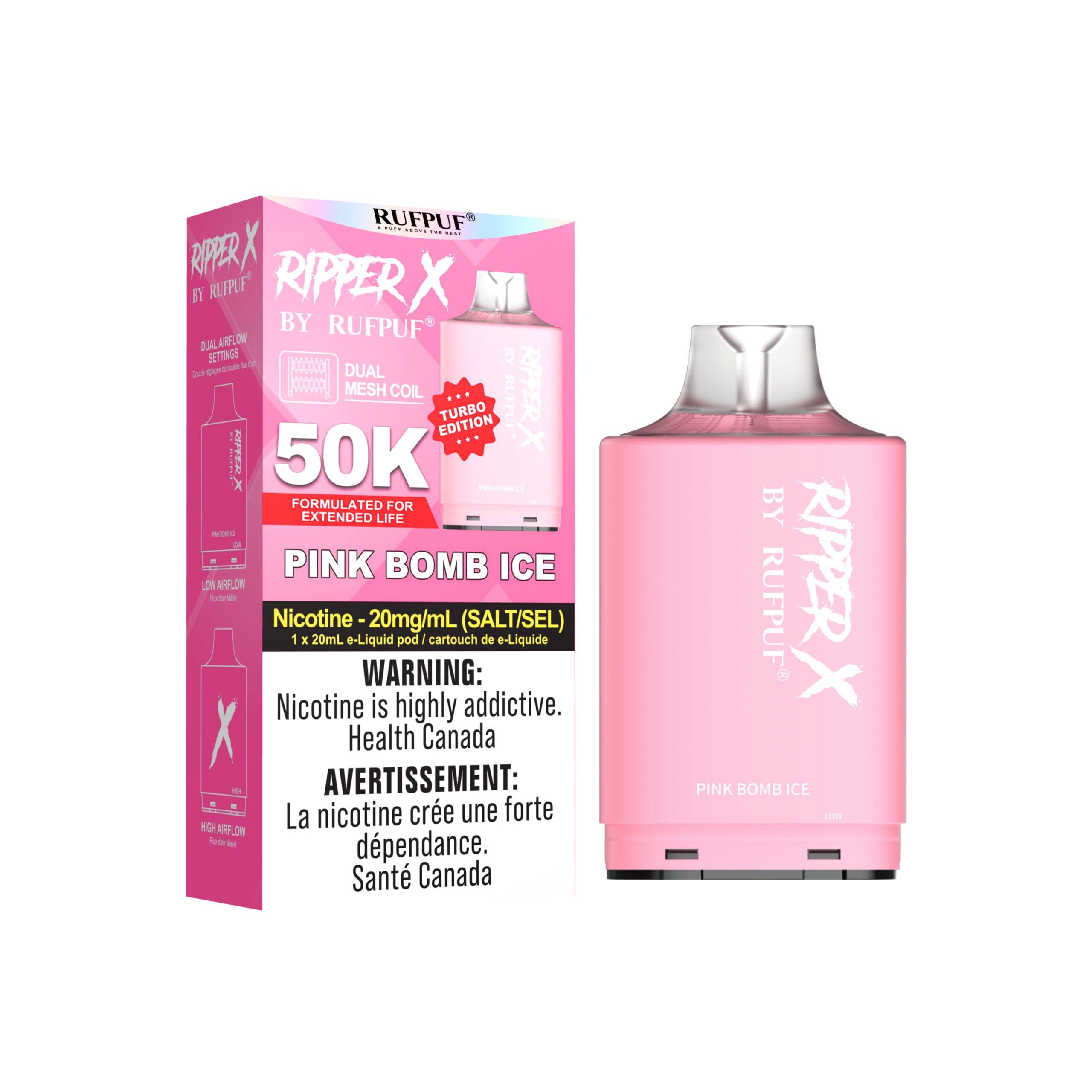 Rufpuf - Ripper X Pods (PROVINCIAL) (50k puffs)