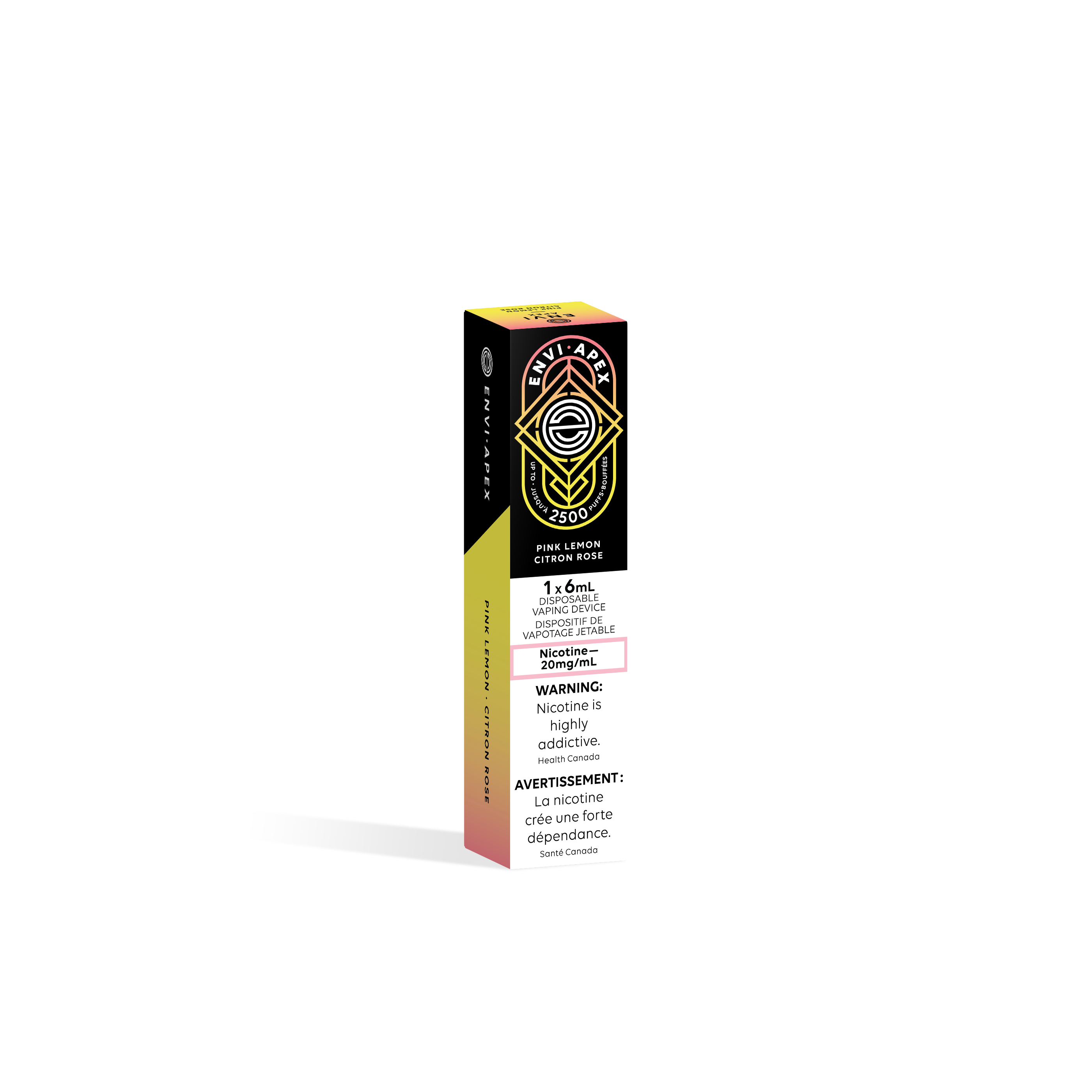 Envi Apex - Cigarette électronique jetable (PROVINCIALE) (2 500 bouffées)