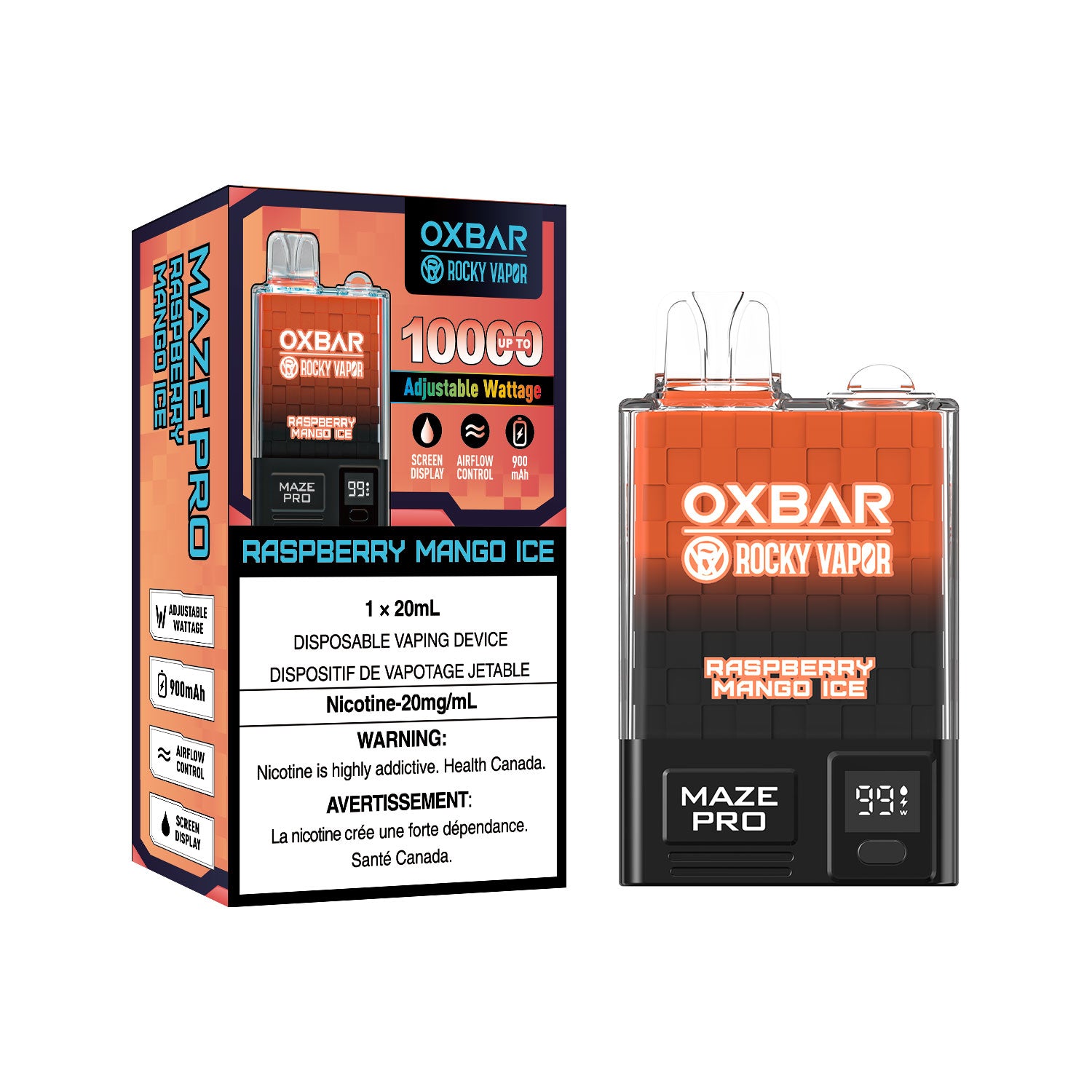 Oxbar Maze Pro - Disposable E-Cig (10000 Puffs)