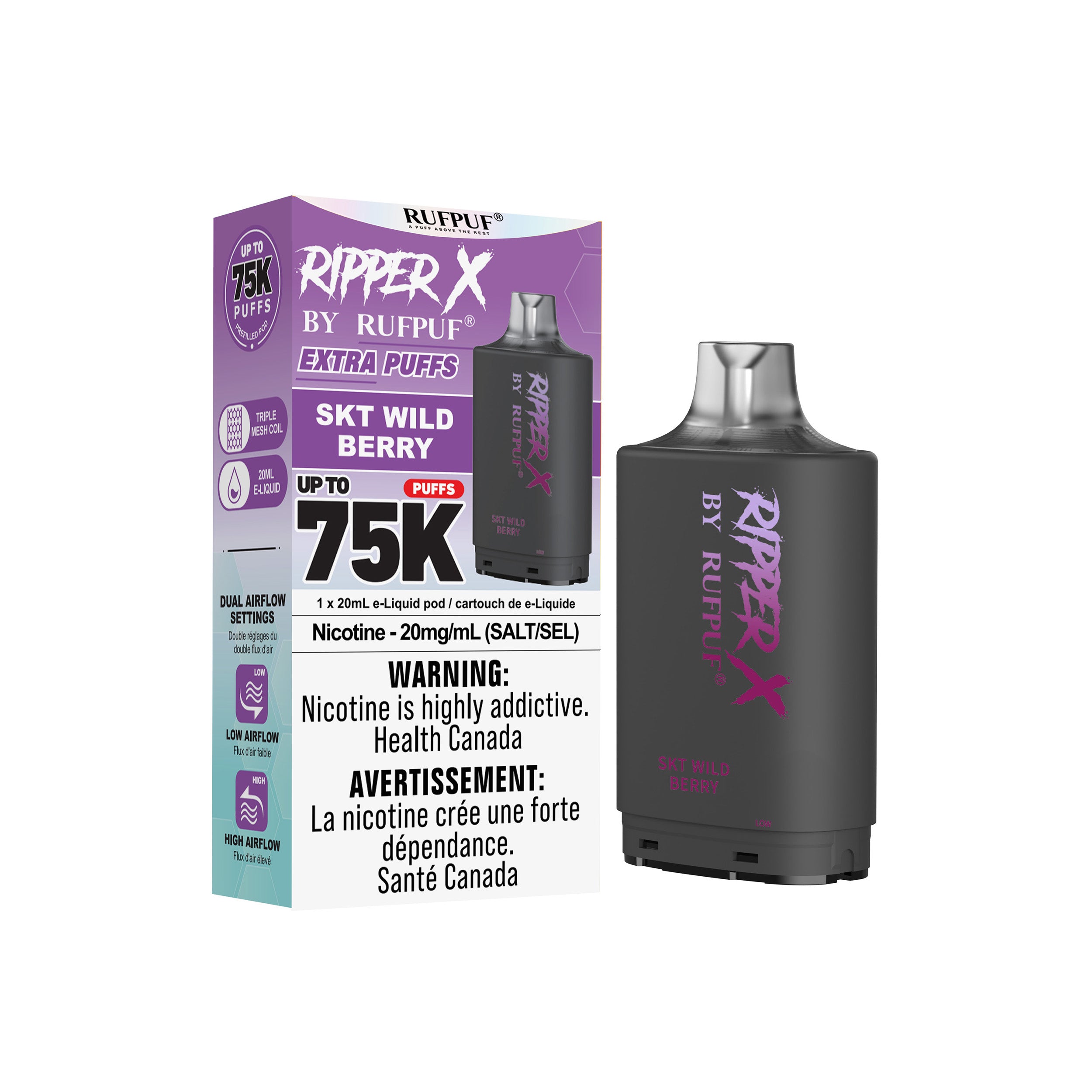 Rufpuf - Ripper X Pods (PROVINCIAL) (75k puffs)