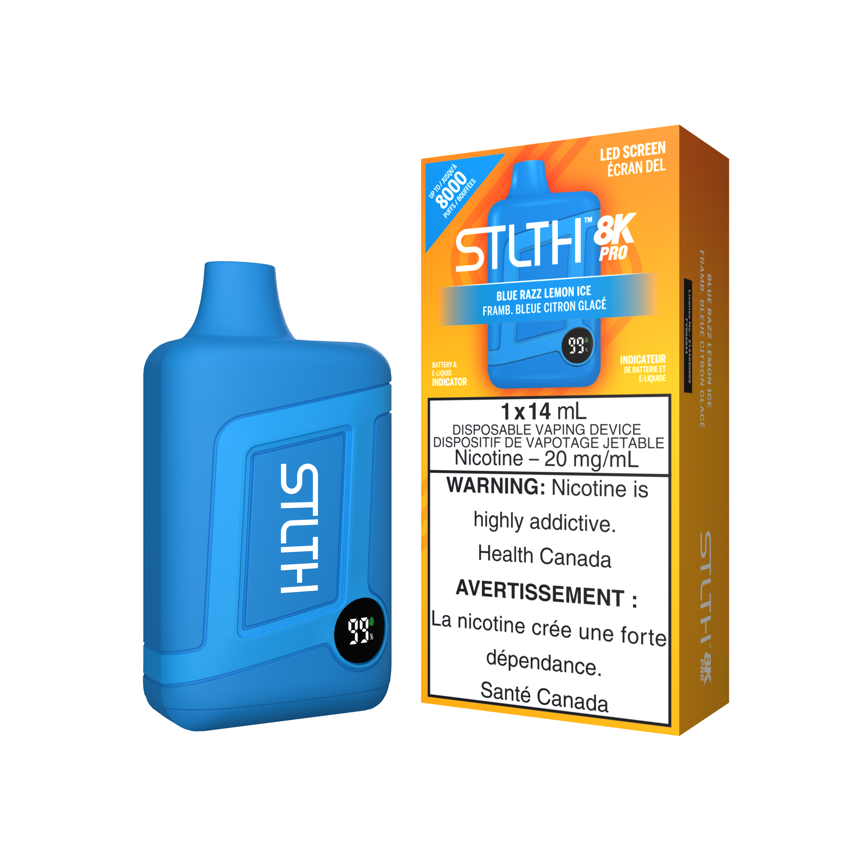 STLTH 8K Pro - Disposable E-Cig (8000 Puffs)
