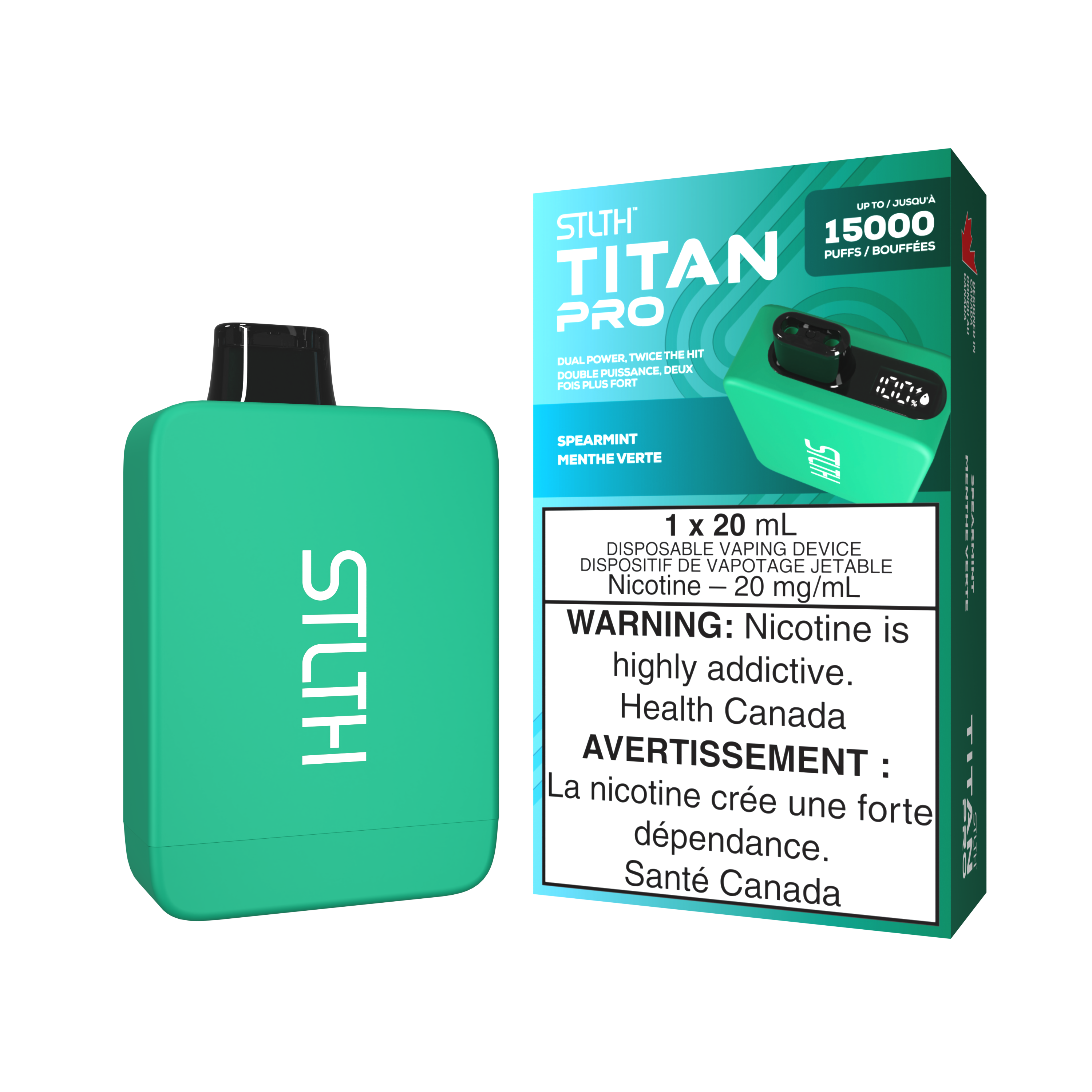 STLTH Titan Pro - Disposable E-Cig (PROVINCIAL) (15k Puffs)