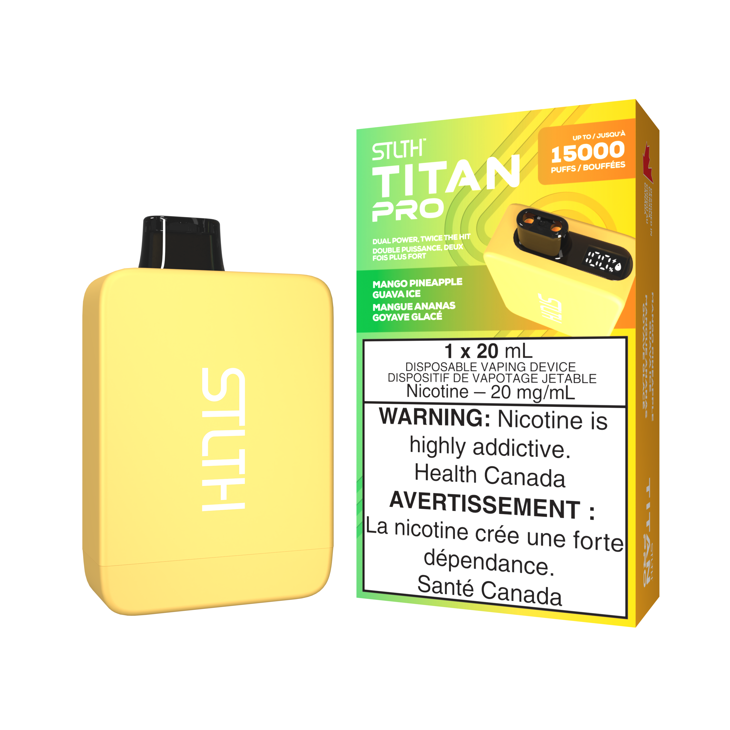 STLTH Titan Pro - Disposable E-Cig (PROVINCIAL) (15k Puffs)