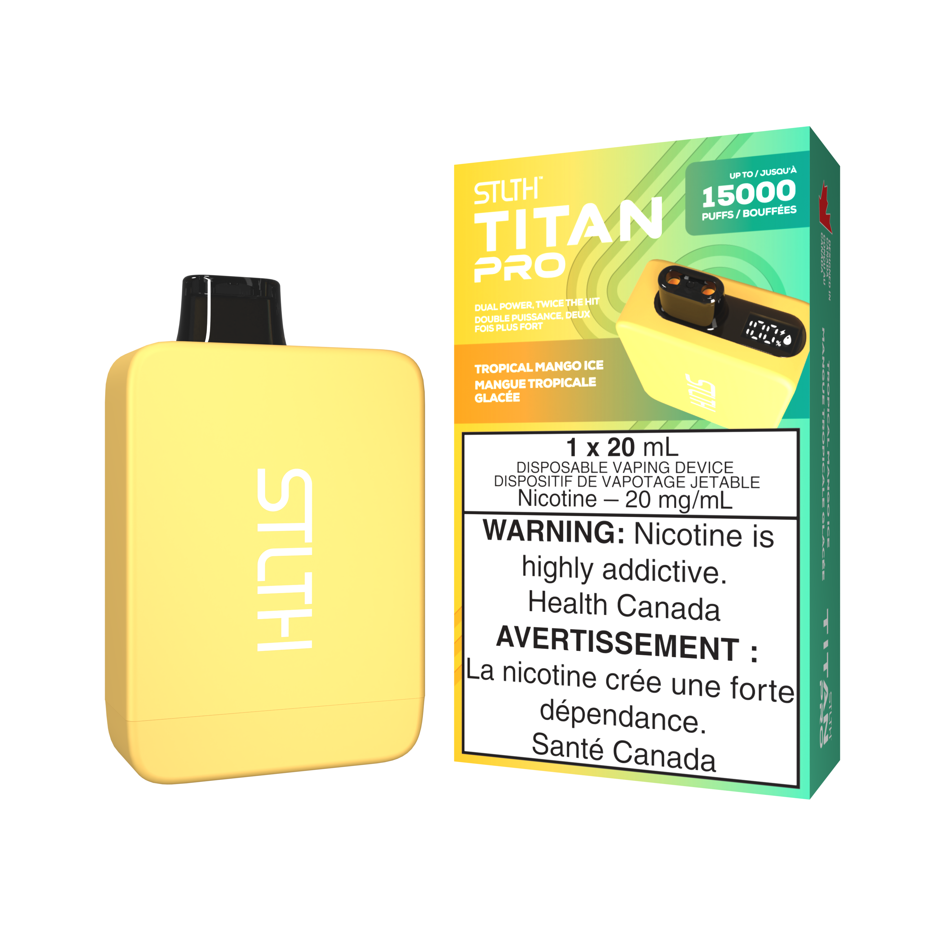 STLTH Titan Pro - Disposable E-Cig (PROVINCIAL) (15k Puffs)
