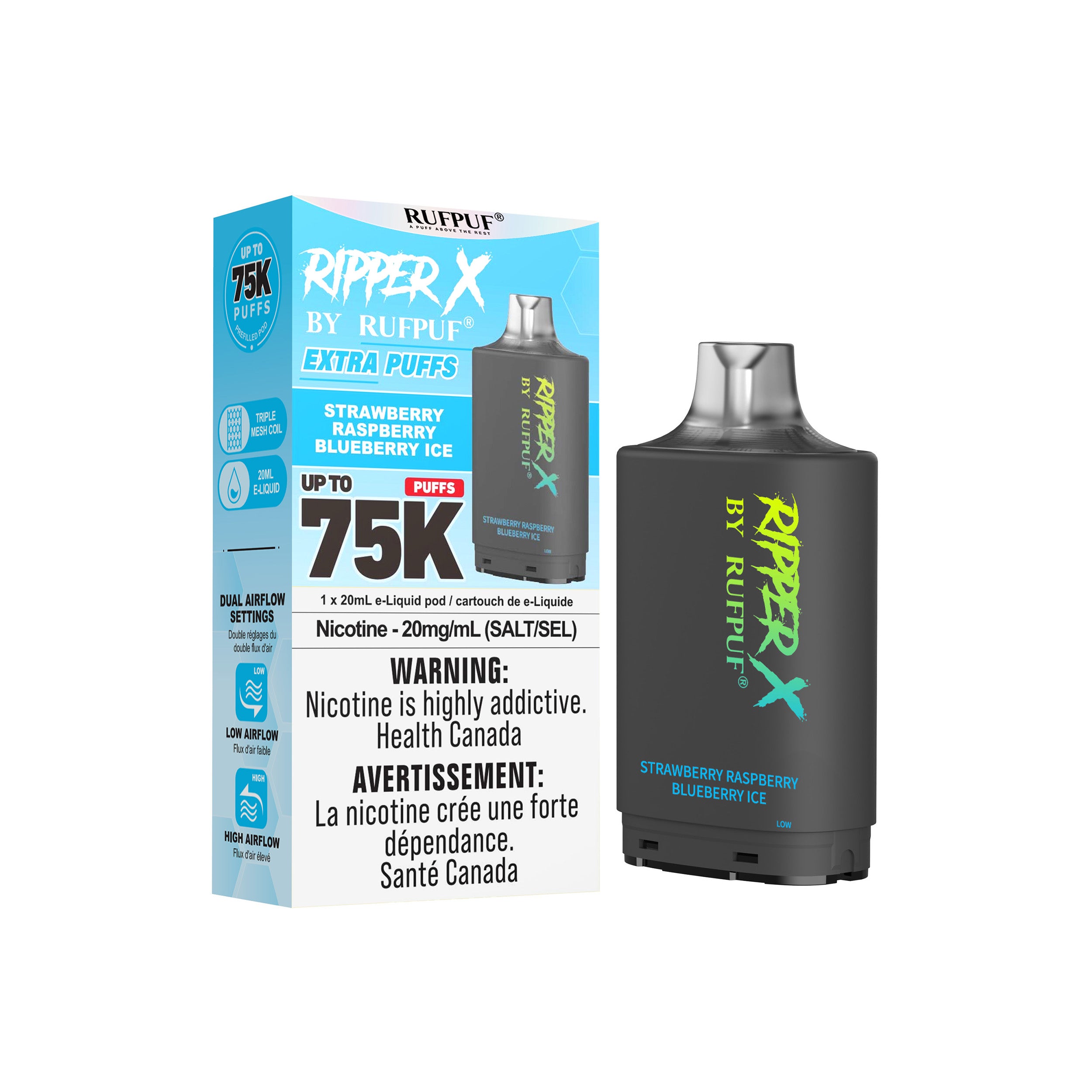 Rufpuf - Ripper X Pods (PROVINCIAL) (75k puffs)