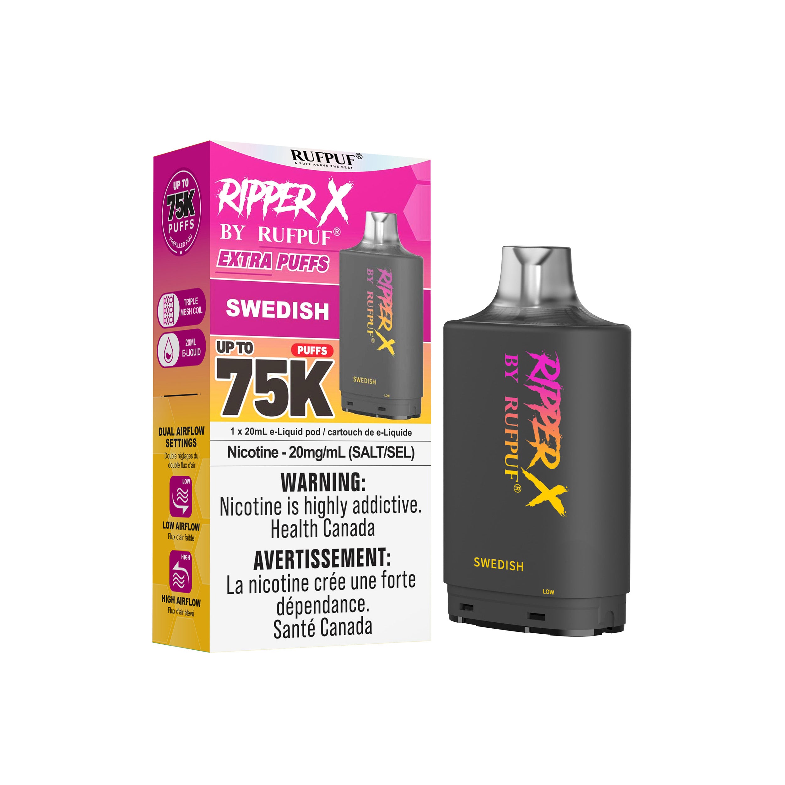 Rufpuf - Ripper X Pods (PROVINCIAL) (75k puffs)