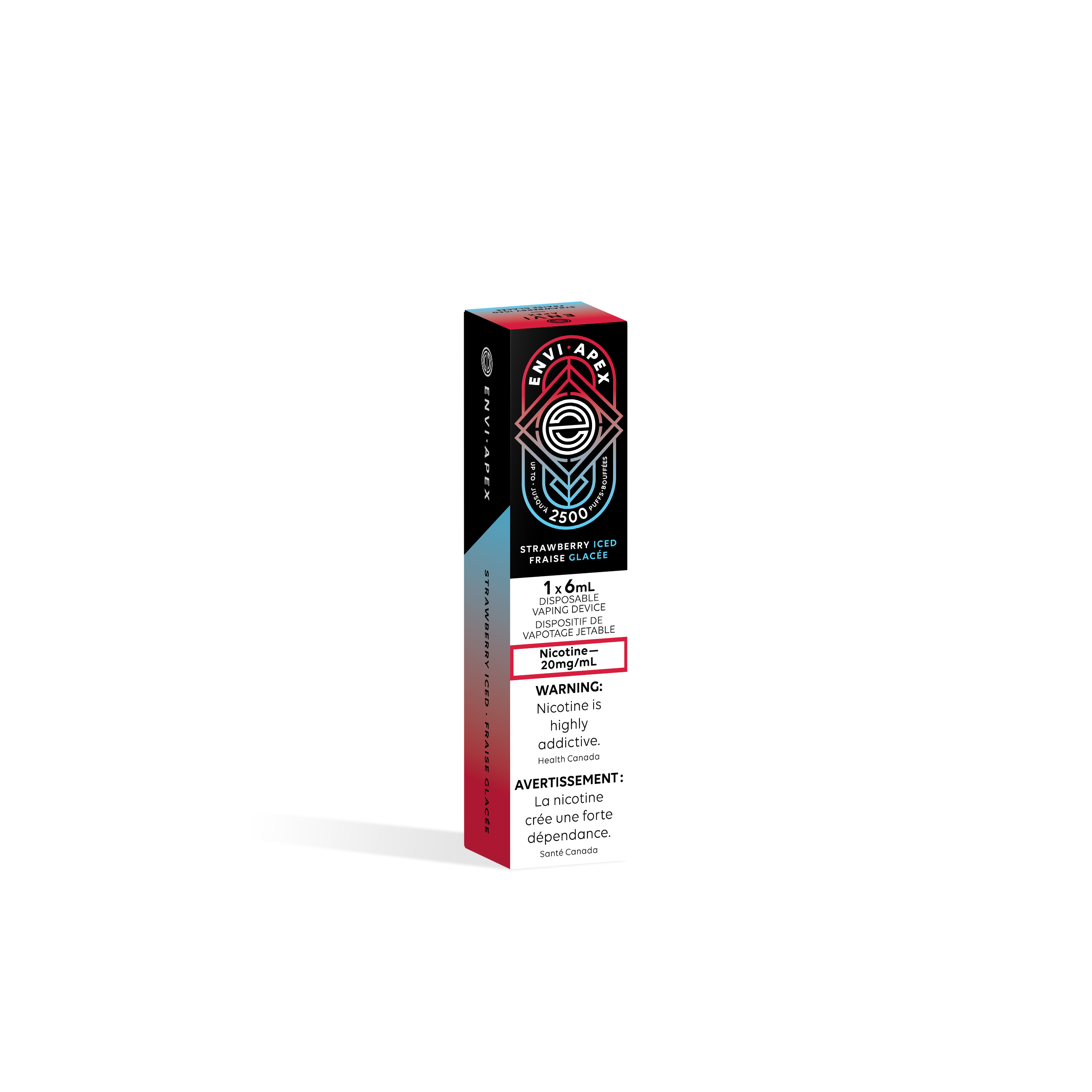 Envi Apex - Cigarette électronique jetable (PROVINCIALE) (2 500 bouffées)