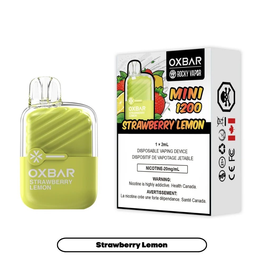 Oxbar Mini - Cigarette électronique jetable (PROVINCIALE) (1200 bouffées)