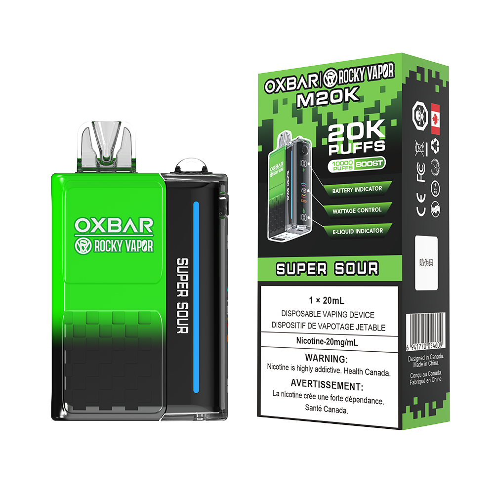 Oxbar M20k - Disposable E-Cig (PROVINCIAL) (20k Puffs)
