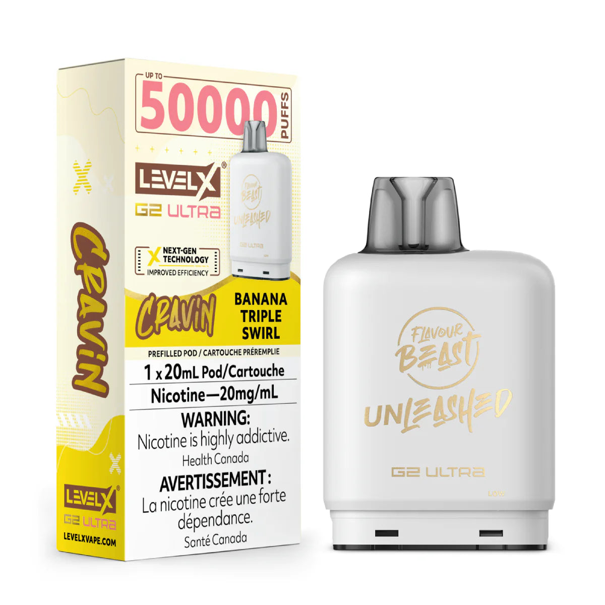 Level X - Flavour Beast Unleashed G2 Ultra Pods (50K Puffs) (PROVINCIAL)