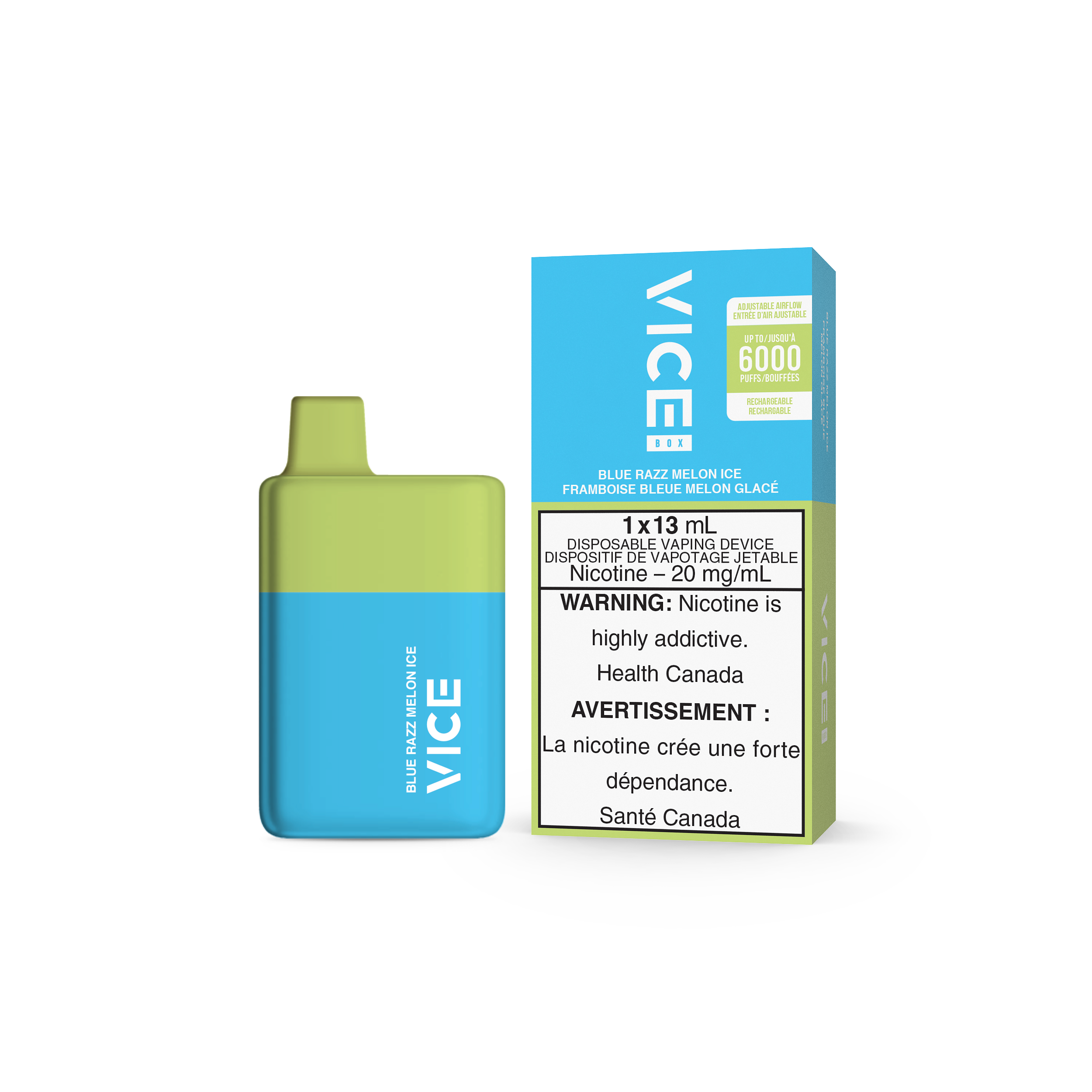 VICE Box - Disposable E-Cig (6000 Puffs)