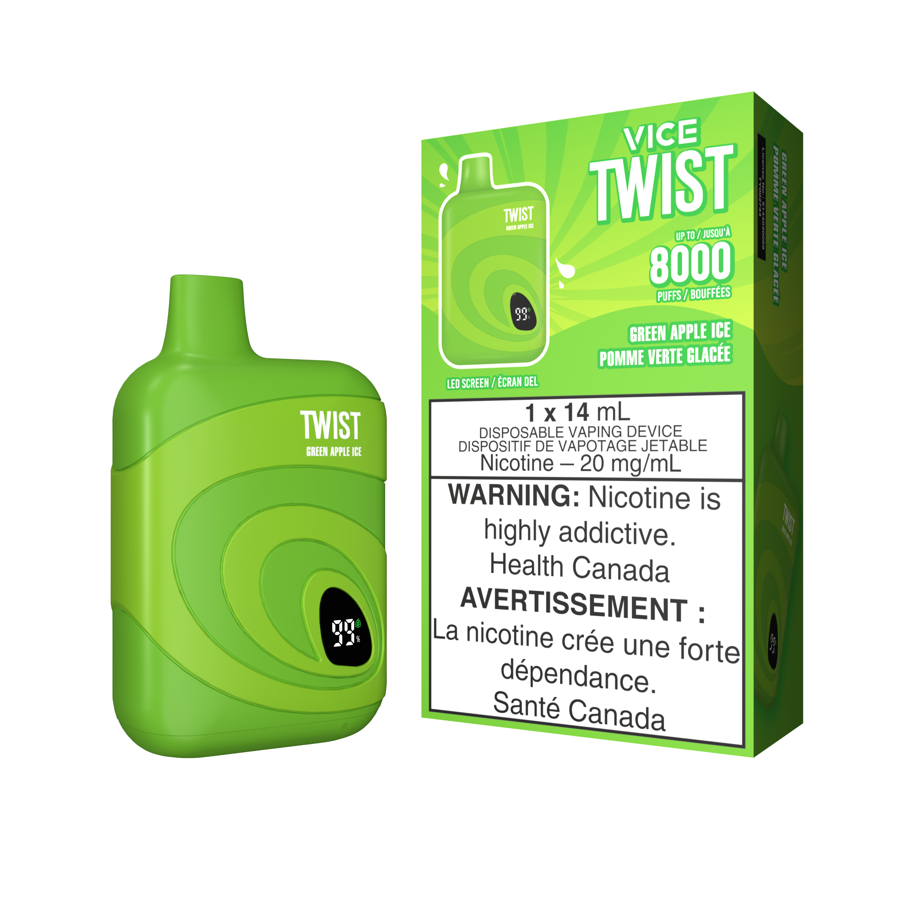 VICE Twist - Disposable E-Cig (8000 Puffs)