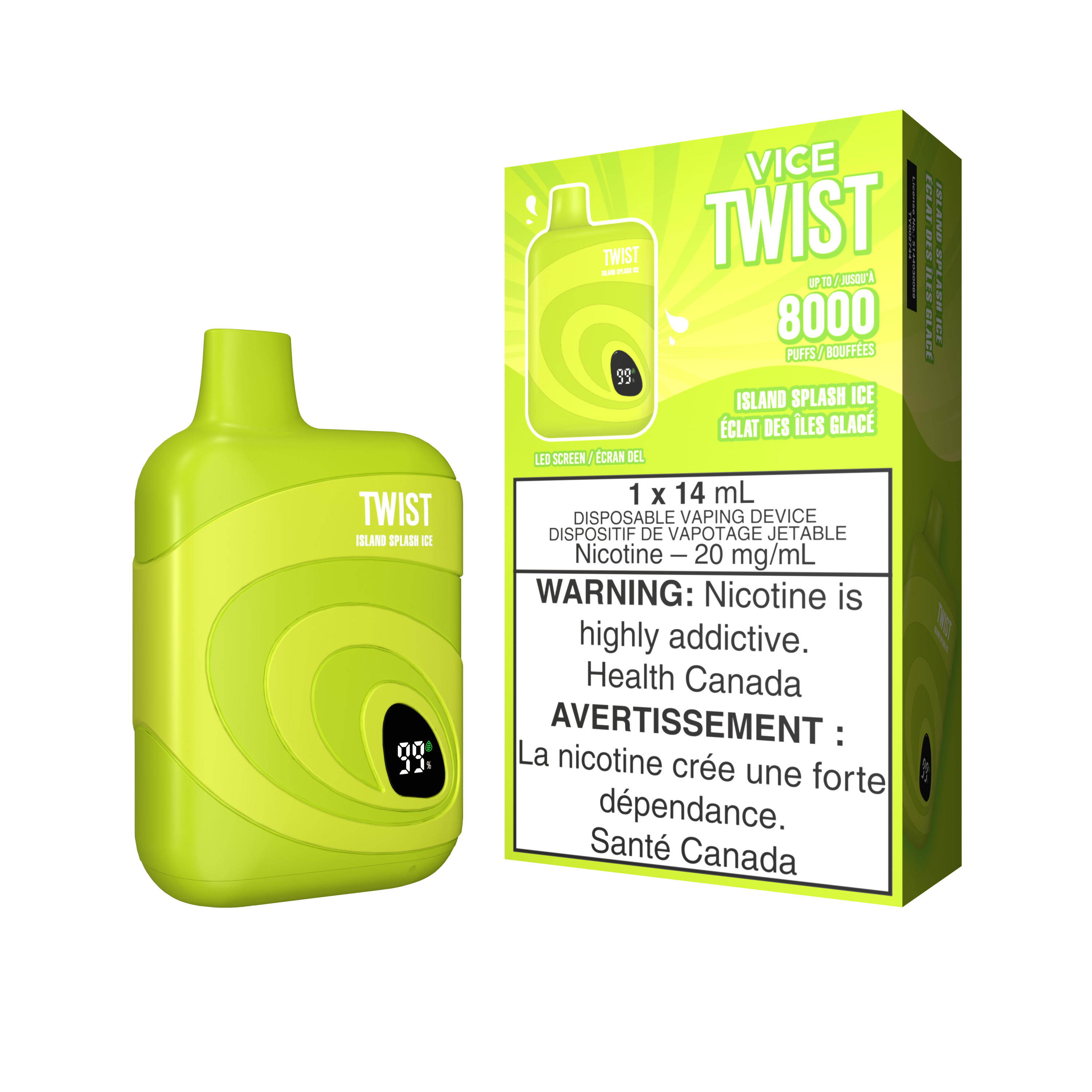 VICE Twist - Disposable E-Cig (8000 Puffs)