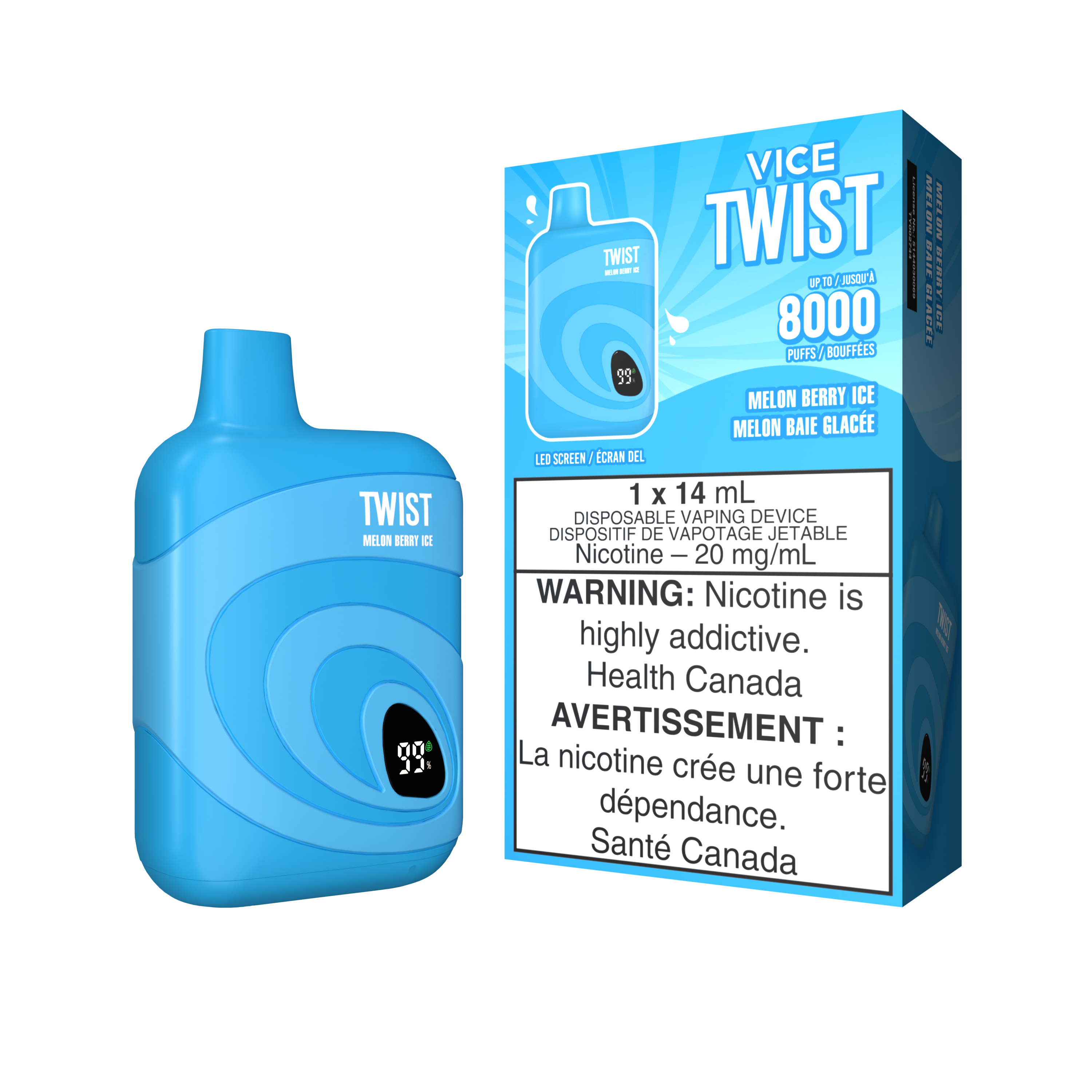 VICE Twist - Disposable E-Cig (8000 Puffs)