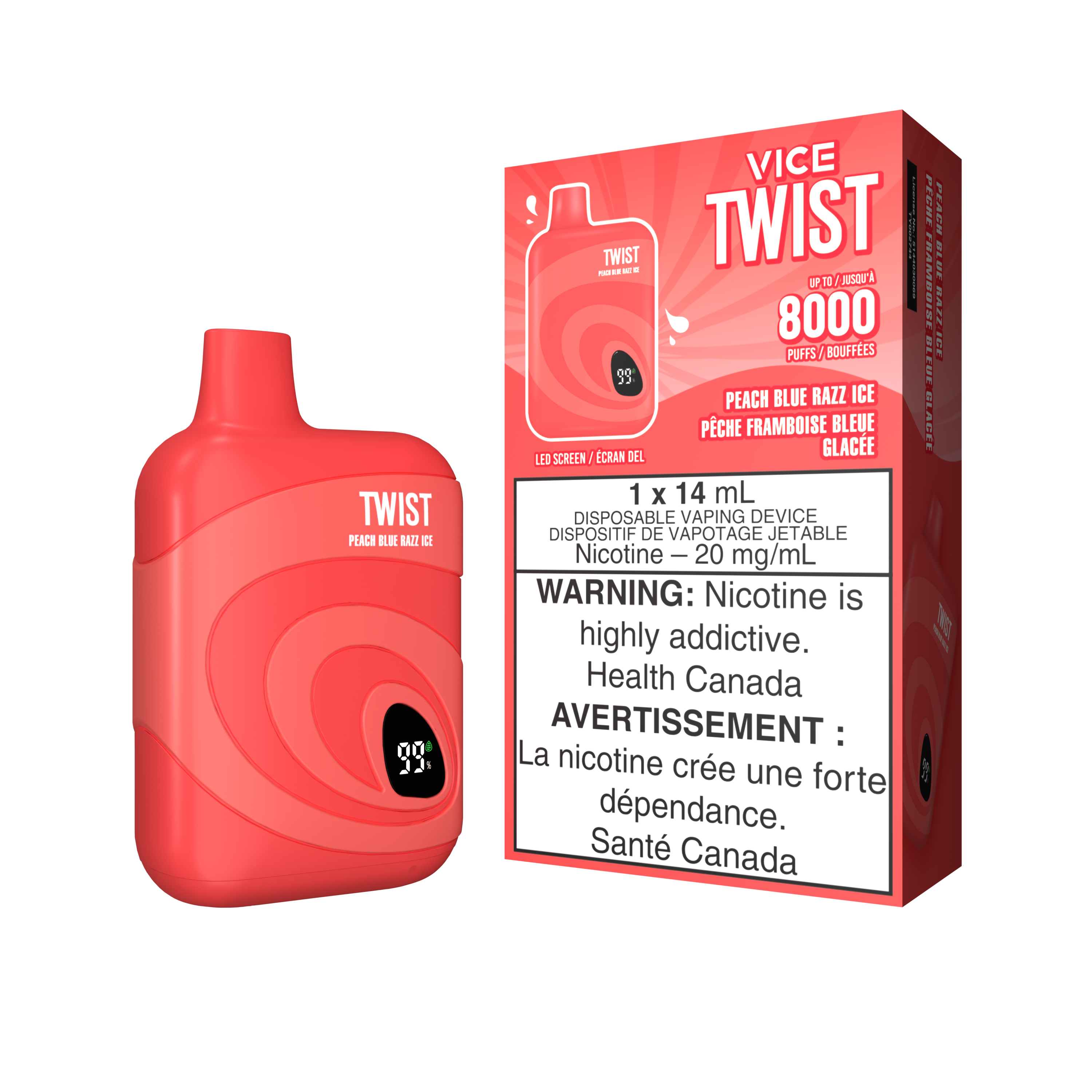 VICE Twist - Disposable E-Cig (8000 Puffs)
