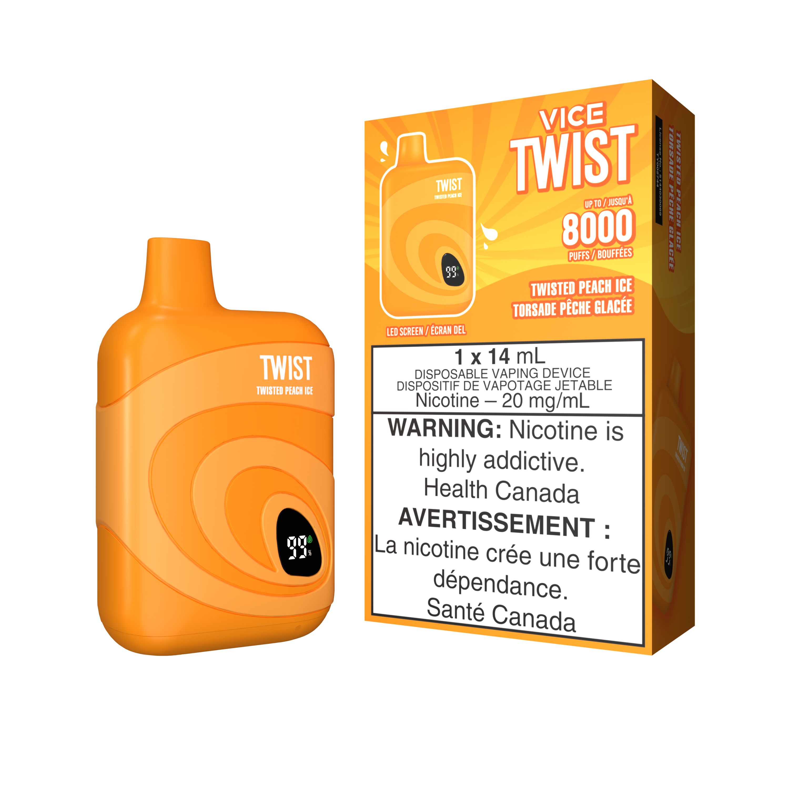 VICE Twist - Disposable E-Cig (8000 Puffs)