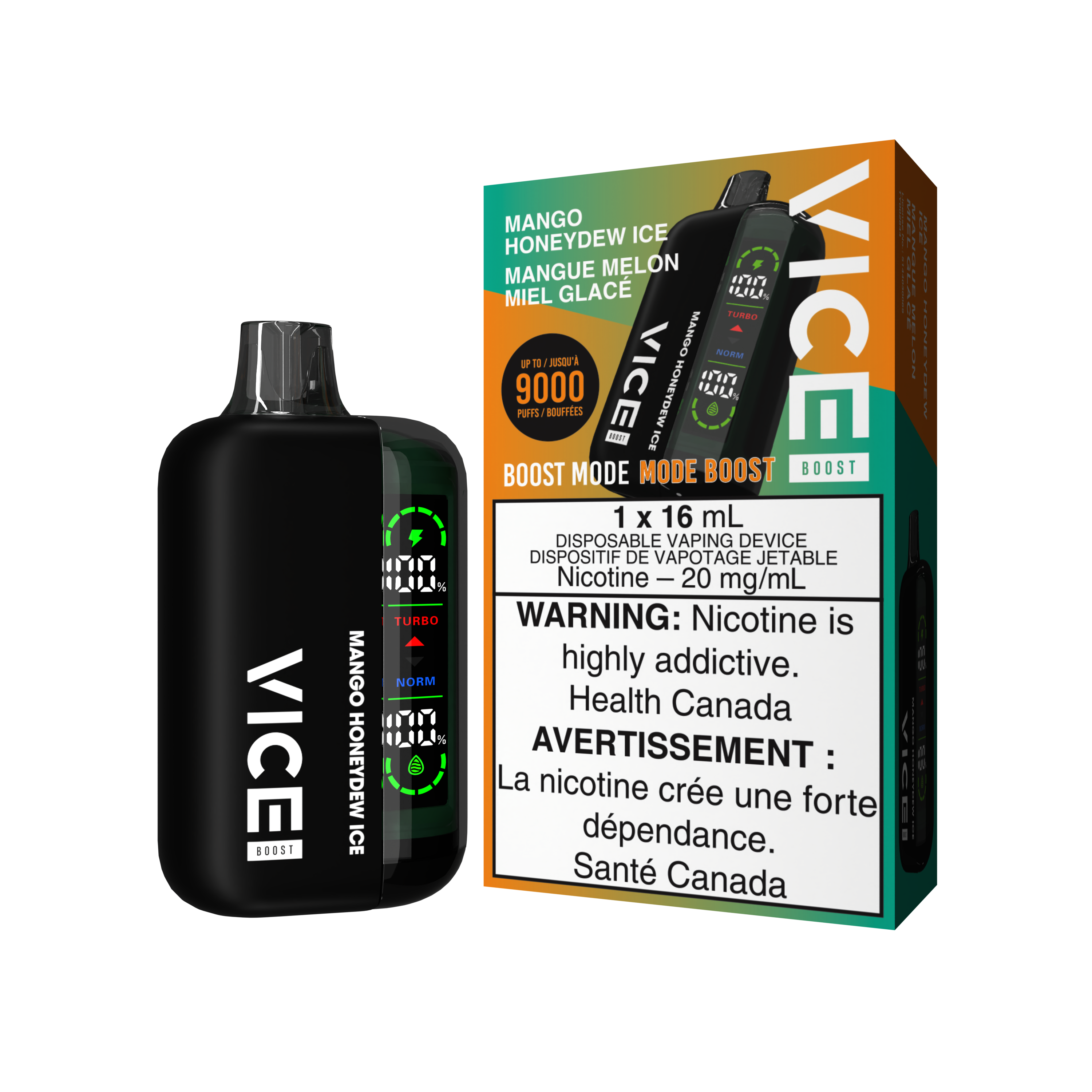 VICE Boost - Disposable E-Cig (PROVINCIAL) (9000 Puffs)