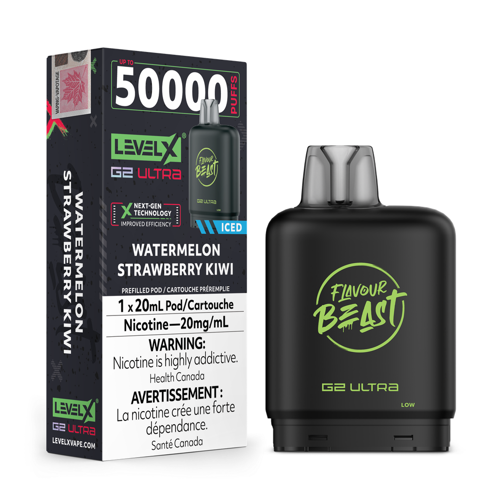 Niveau X - Ultra G2 Pods FB (50 000 bouffées) (PROVINCIAL)