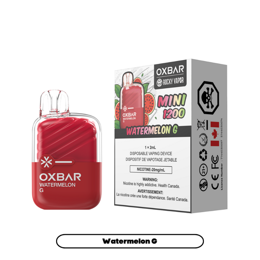 Oxbar Mini - Cigarette électronique jetable (PROVINCIALE) (1200 bouffées)