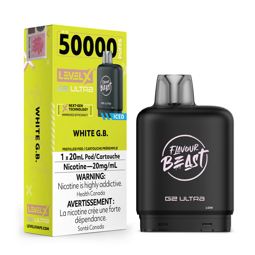 Niveau X - Ultra G2 Pods FB (50 000 bouffées) (PROVINCIAL)