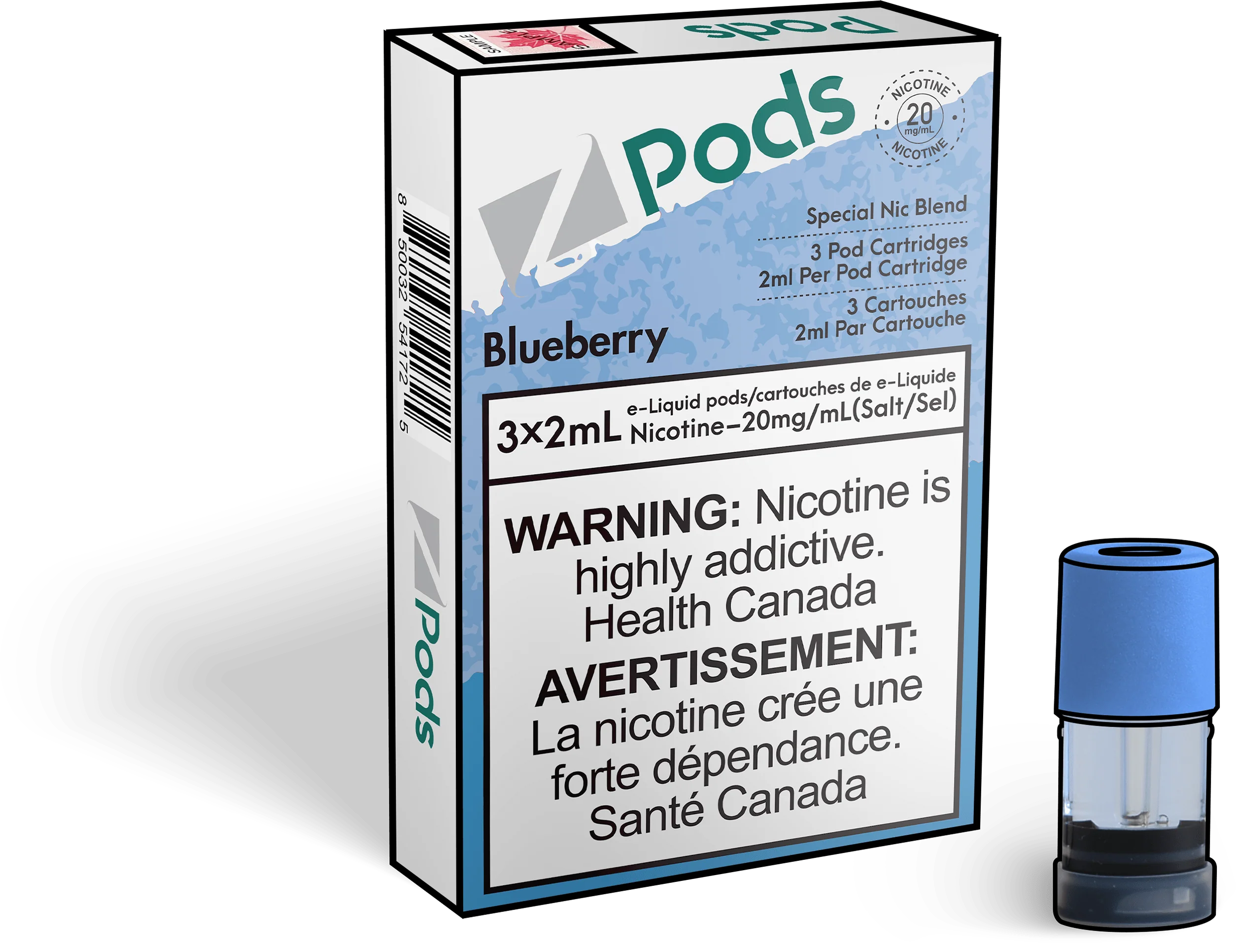 Z Pods - Blueberry (PROVINCIAL)