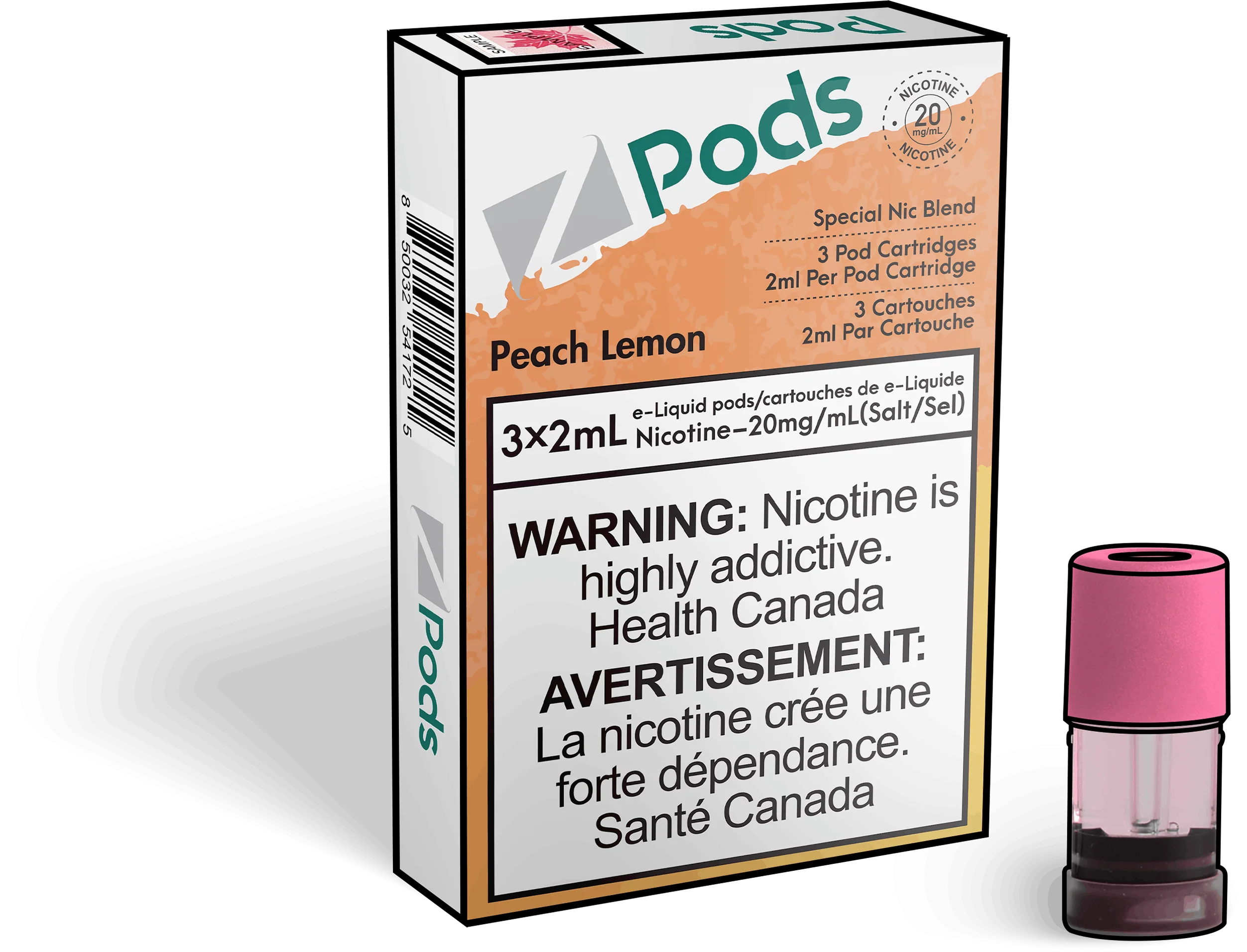 Z Pods - Peach Lemon (PROVINCIAL)