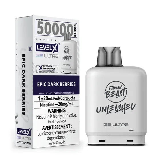 Level X - Flavour Beast Unleashed G2 Ultra Pods (50K Puffs) (PROVINCIAL)