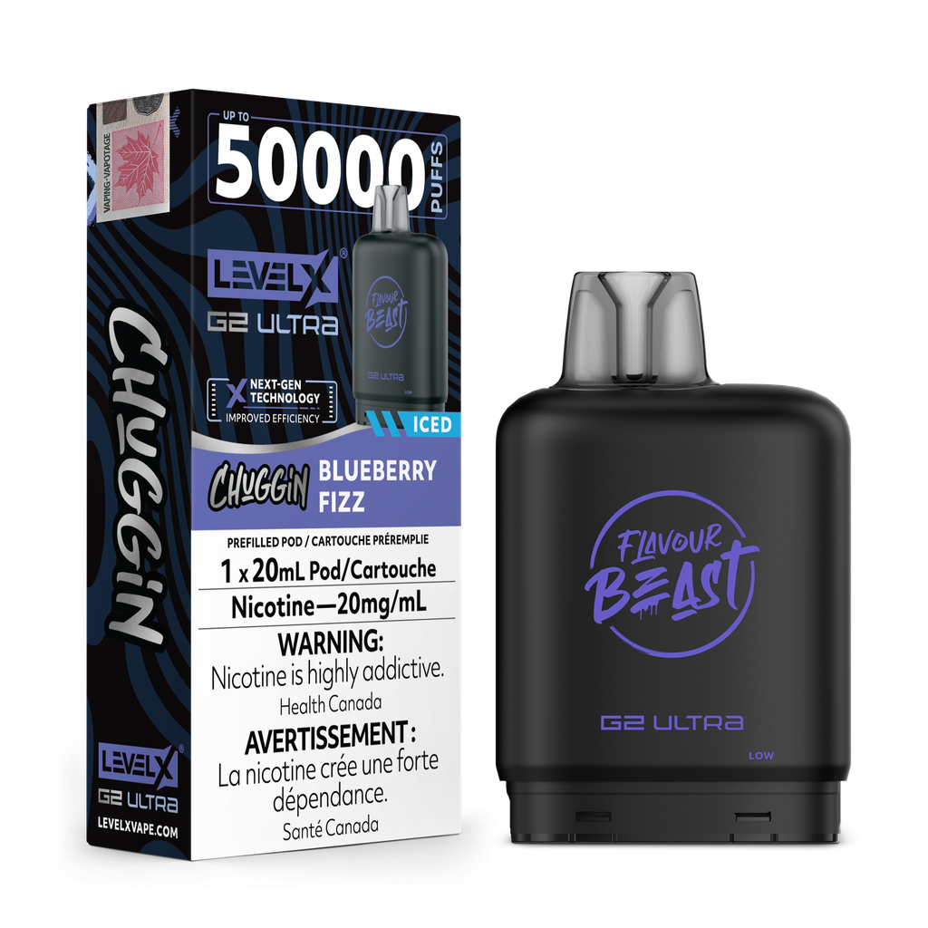 Niveau X - Ultra G2 Pods FB (50 000 bouffées) (PROVINCIAL)