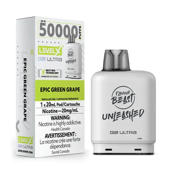 Level X - Flavour Beast Unleashed G2 Ultra Pods (50K Puffs) (PROVINCIAL)