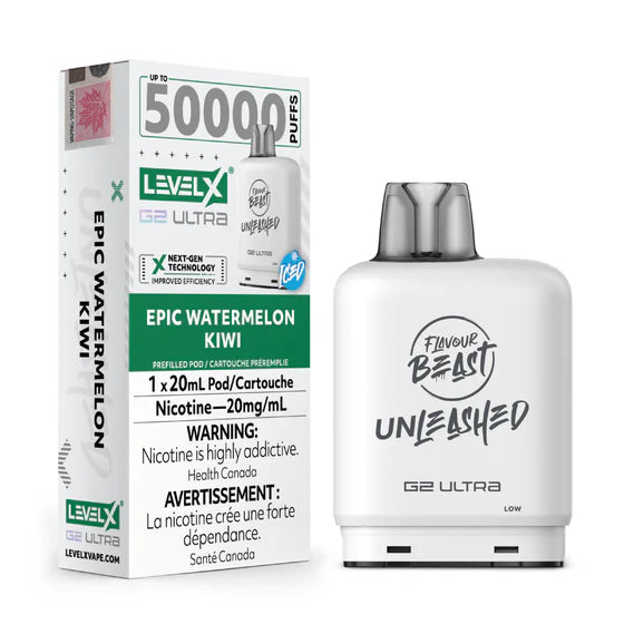 Level X - Flavour Beast Unleashed G2 Ultra Pods (50K Puffs) (PROVINCIAL)