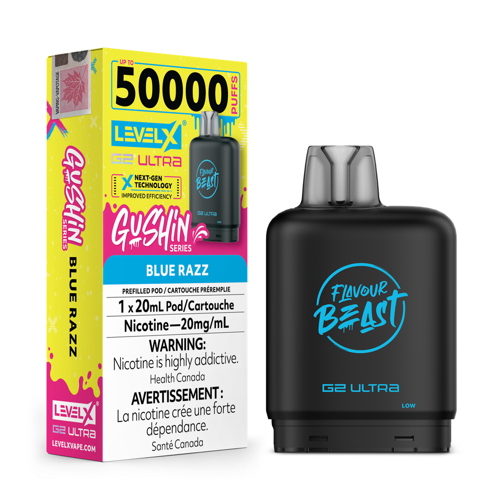 Niveau X - Ultra G2 Pods FB (50 000 bouffées) (PROVINCIAL)