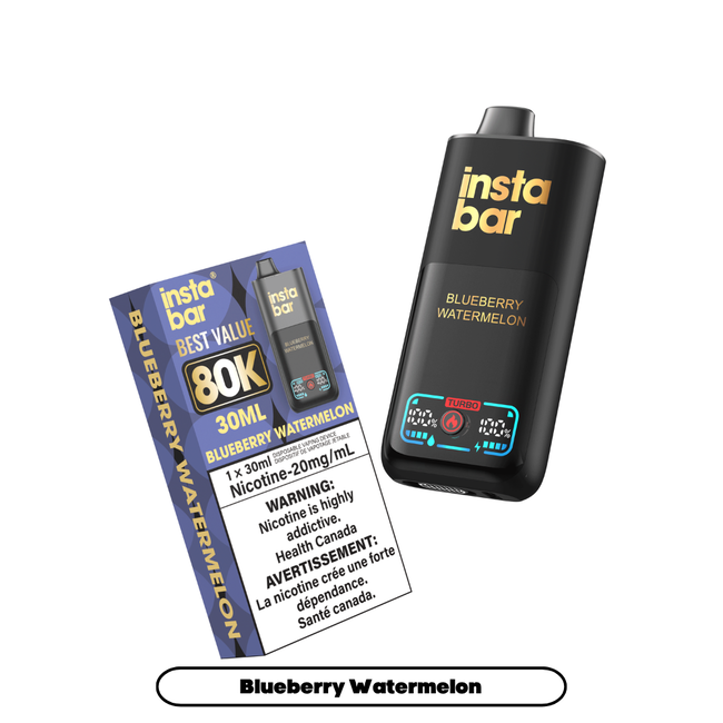 Insta Bar 80K Disposable E-Cig (PROVINCIAL) (80k Puffs)