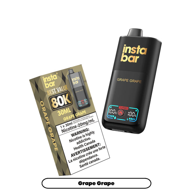 Insta Bar 80K Disposable E-Cig (PROVINCIAL) (80k Puffs)