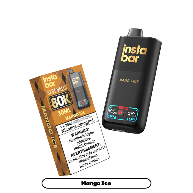 Insta Bar 80K Disposable E-Cig (PROVINCIAL) (80k Puffs)
