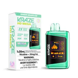 Kraze HD Mega - Disposable E-Cig (PROVINCIAL) (20k Puffs)