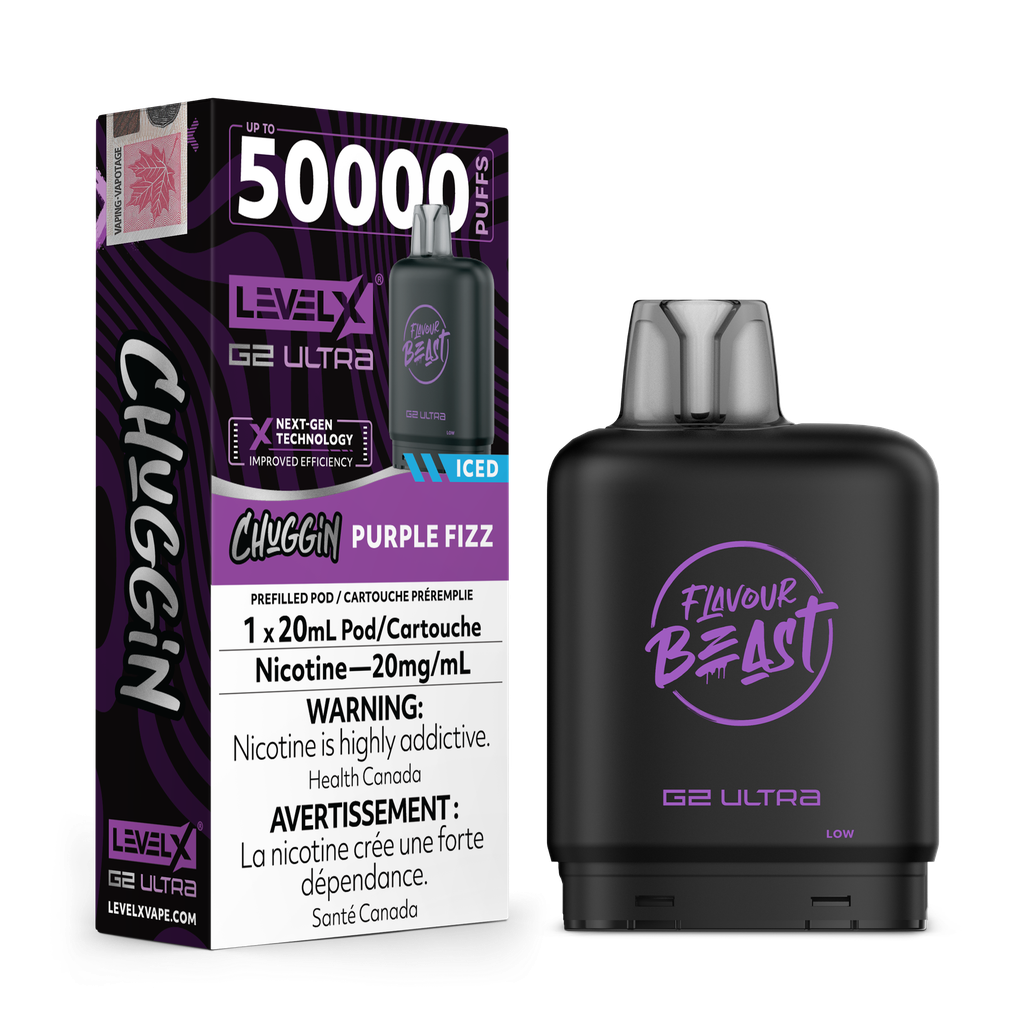 Niveau X - Ultra G2 Pods FB (50 000 bouffées) (PROVINCIAL)