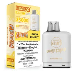 Level X - Boost Unleashed G2 Pods (25k puffs) (PROVINCIAL)