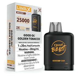 Niveau X - Capsules Flavour Beast Boost G2 (25 000 bouffées) (PROVINCIAL)