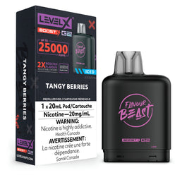 Niveau X - Capsules Flavour Beast Boost G2 (25 000 bouffées) (PROVINCIAL)