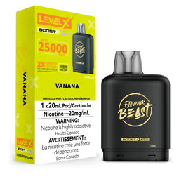 Niveau X - Capsules Flavour Beast Boost G2 (25 000 bouffées) (PROVINCIAL)