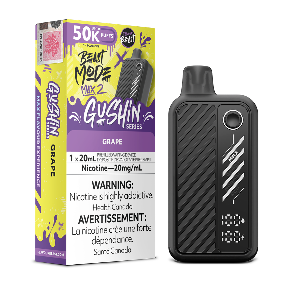 Flavour Beast Mode Max 2 - Disposable E-Cig (PROVINCIAL) (50k Puffs)