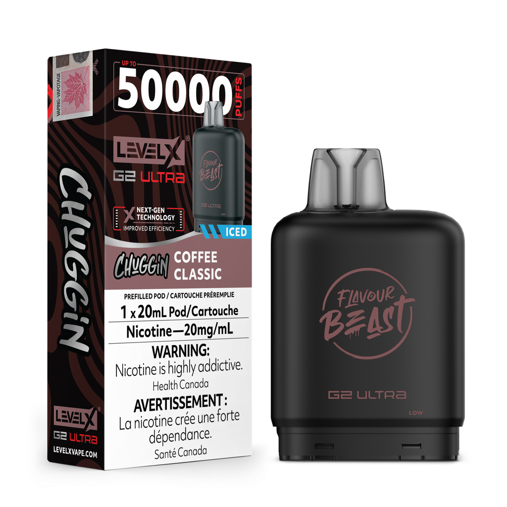 Niveau X - Ultra G2 Pods FB (50 000 bouffées) (PROVINCIAL)