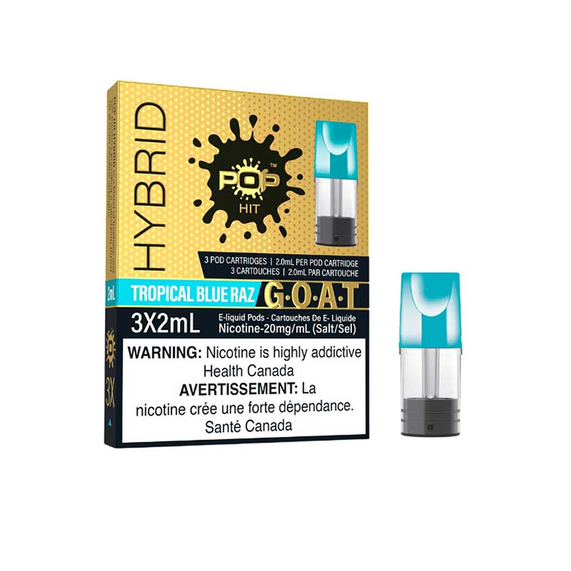 Pop Hybrid Pods - Tropical Blue Razz (Compatible with STLTH) (PROVINCIAL)