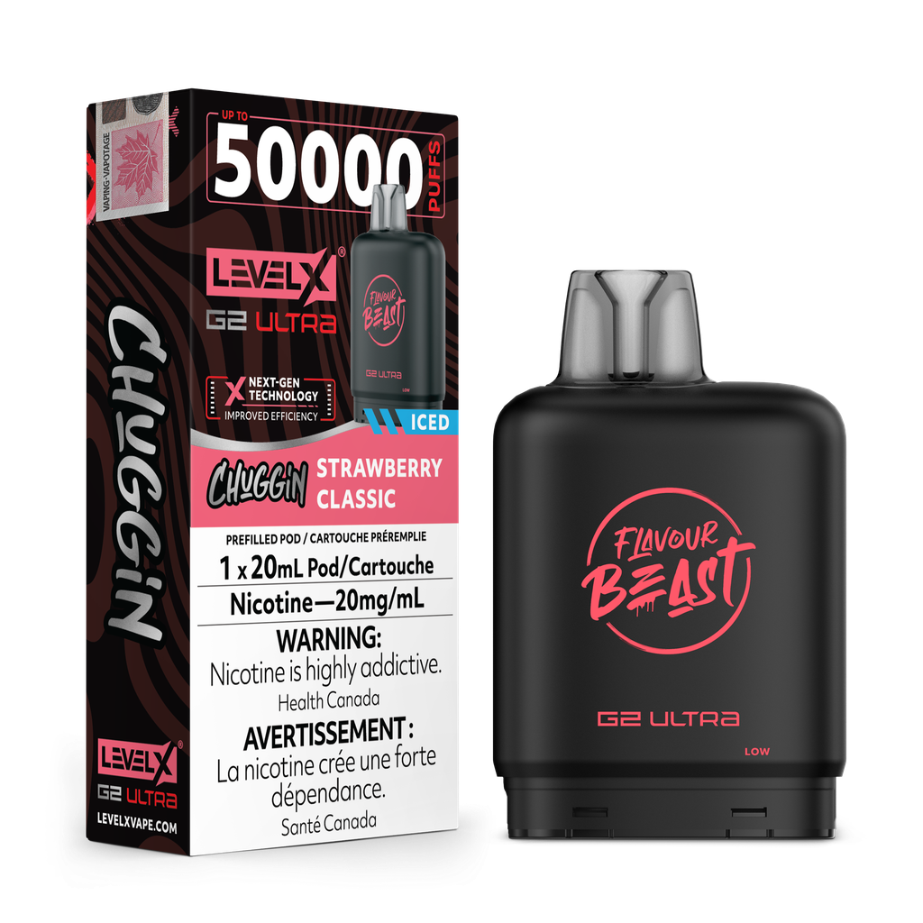 Niveau X - Ultra G2 Pods FB (50 000 bouffées) (PROVINCIAL)