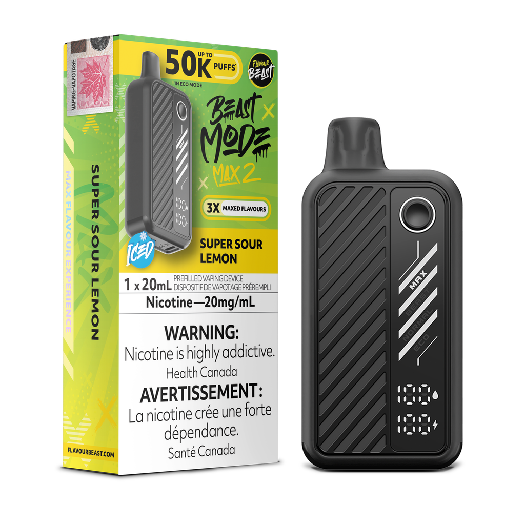 Flavour Beast Mode Max 2 - Disposable E-Cig (PROVINCIAL) (50k Puffs)