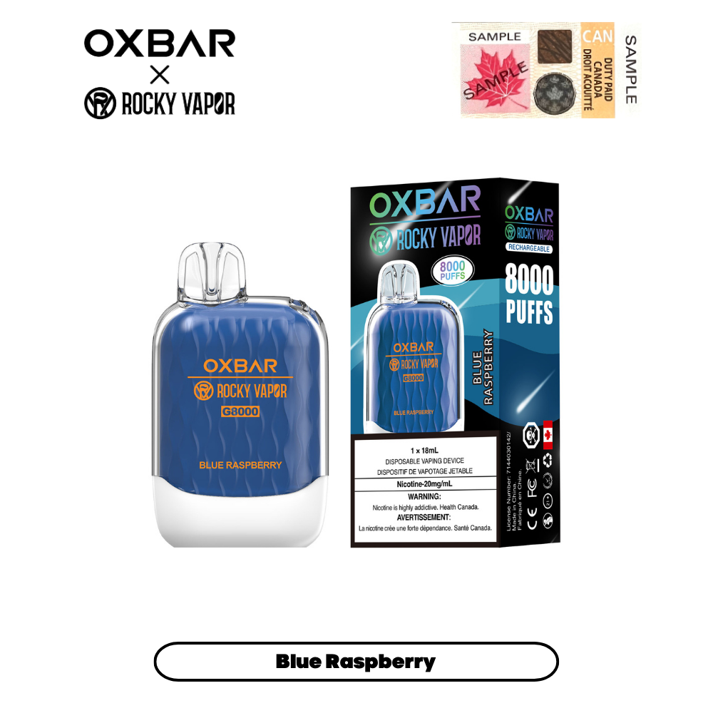 Oxbar G8000 - Disposable E-Cig (8000 Puffs)